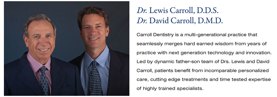 Dr. Lewis and Dr. David Carroll